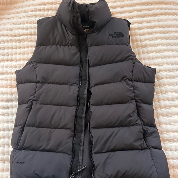 The North Face Charcoal Puffer Vest